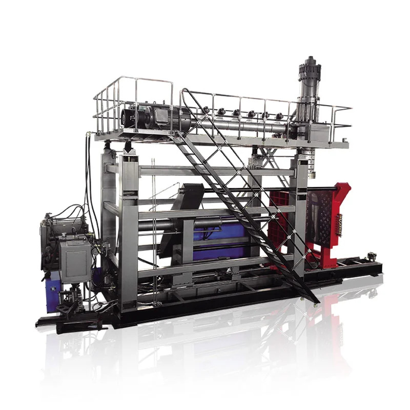 1000L IBC су ыдыстары үрлеуді қалыптау машинасын жинақтайды 1000L IBC су ыдыстары үрлеуді қалыптау машинасын жинақтайды