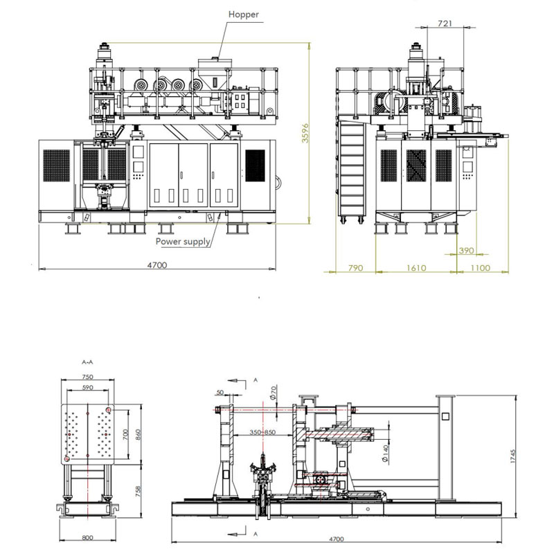 30л күмбезді қалыптау машинасын жинаңыз